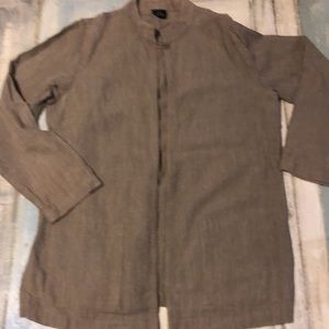 Eileen Fisher single button style jacket. Size small
